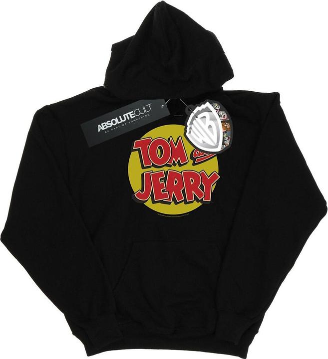 Tom & Jerry Circle Logo Kapuzenpullover
