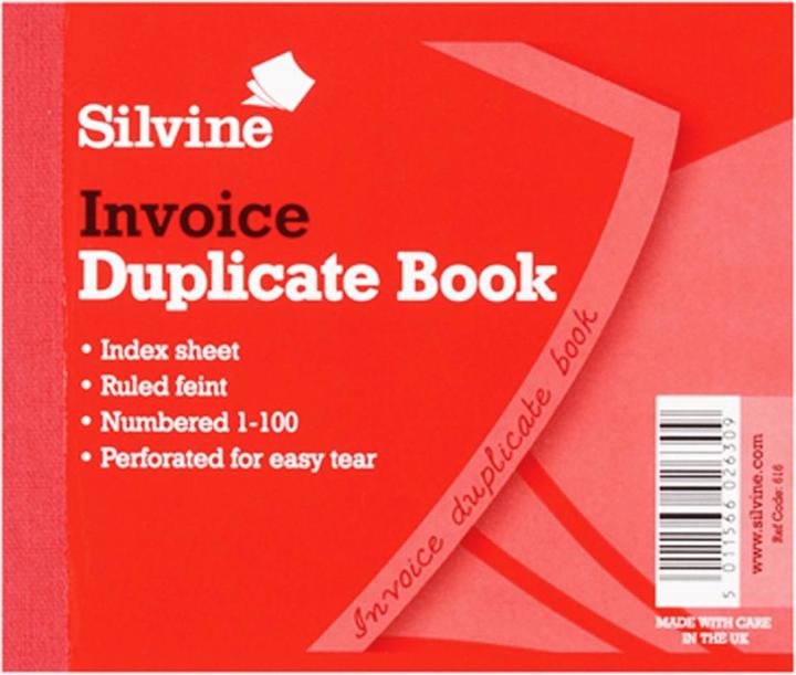 Silvine Kleines Doppellieferbuch 200 Blatt (12 Stück) (Liniert, Harter Einband)