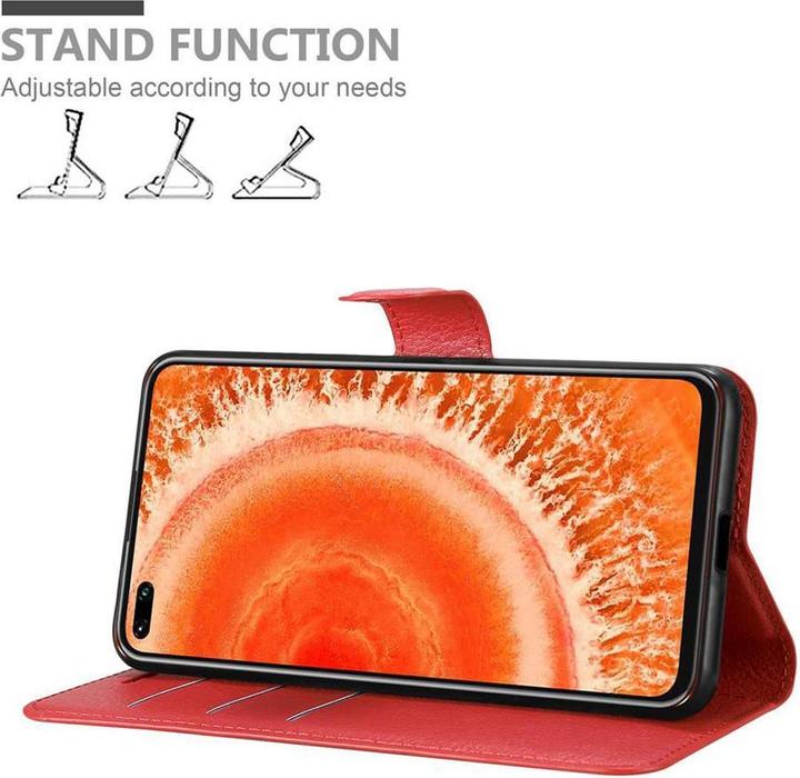 Actual product image Cadorabo Book with stand function cover (Honor View 30)