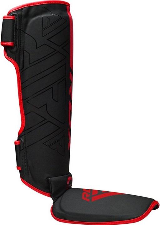 Actual product image Rdx Shin Instep F6 Matte Red-XL (XL)