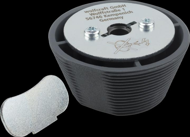 Produktbild wolfcraft Aufbohrhilfe für Lochsägen, Ø 46–62 mm (62 Millimeter)