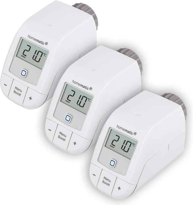 Actual product image Homematic IP Set of 3 Smart Home radiator thermostats