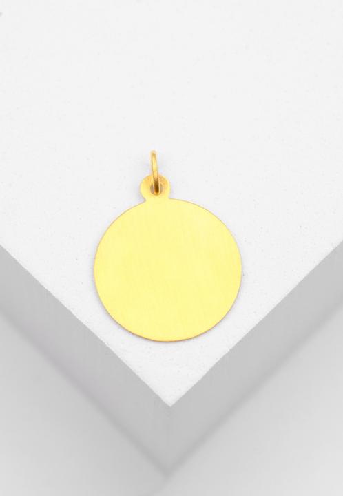 Produktbild Muau Gravurplatte (Gelbgold 750)