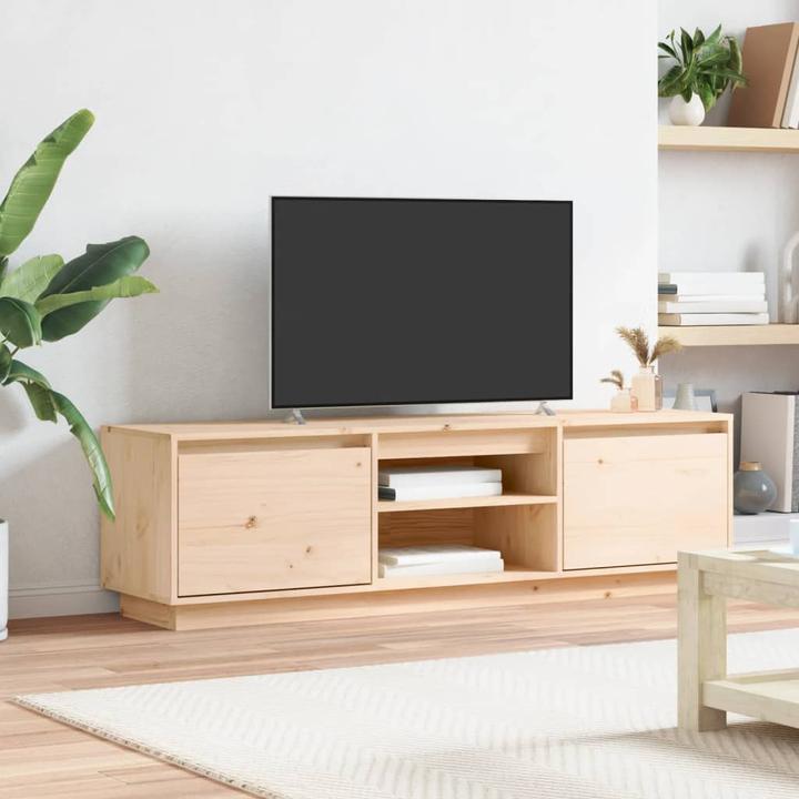 Produktbild VidaXL TV-Schrank 140x35x40 cm Massivholz Kiefer,Material (140 x 35 x 40 cm)