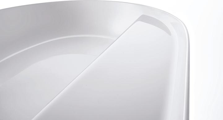 Produktbild Duravit Aufsatzbecken LUV o ÜL m HLB 700x400mm 1 HL gr seidenmatt (Aufsatzspülbecken, 40 cm, 70 cm)