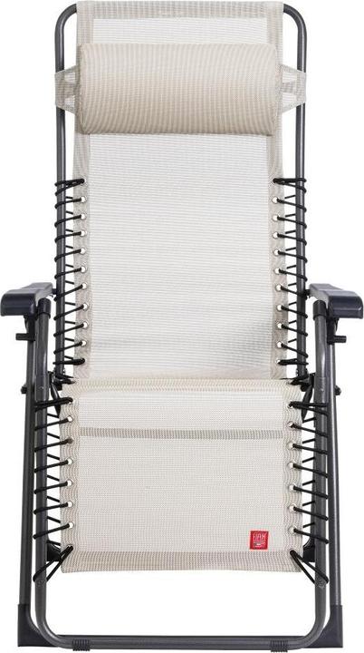 Immagine prodotto Fiam Poltrona Relax Movida 129 Tx Struttura Metallo / Tex. Anthr./Ecru (66 cm)