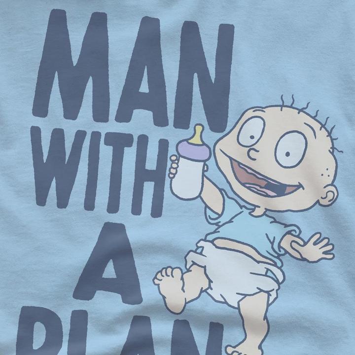 Immagine prodotto Rugrats Man With A Plan Maglietta Uomo (XXL)