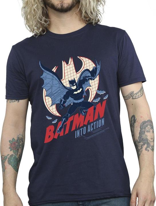 Produktbild Batman Into Action TShirt (XL)