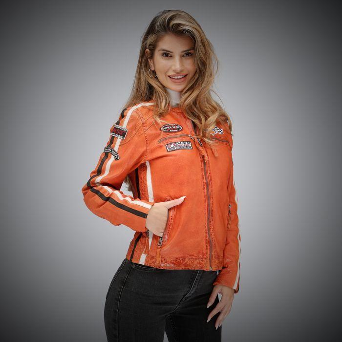 Produktbild Grandprix Originals GPO - Gulf Lady Racing Jacket, orange, Gr. 38 (38)