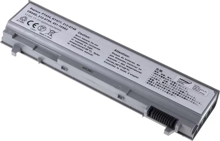 Produktbild AccuCell Akku für Dell Latitude E6400/Precision M2400/ M4400/ Typ PT434 - 11,1V - 5200 mAh (5200 mAh)