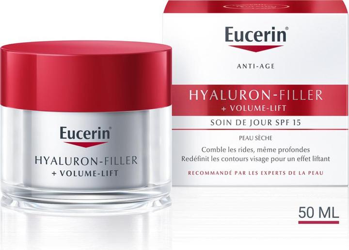 Produktbild Eucerin HYALURON-FILLER + VOLUME-LIFT Tagespflege für trockene Haut LSF 15 (50 ml)