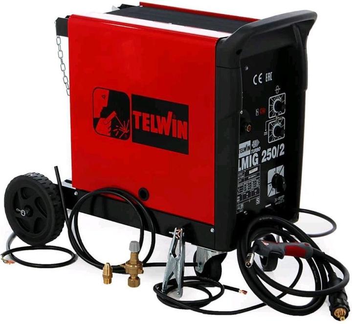 Actual product image Telwin Telmig 2502 Turbo MIGMAG cored wire welder