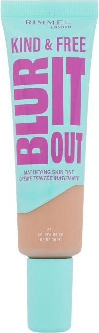 Rimmel London Kind & Free Blur It Out Mattifying Skin Tint (210 Golden Beige)