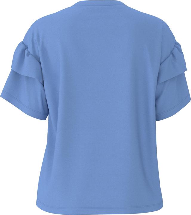 Actual product image Selected Femme Bio-Baumwolle Rüschen T-Shirt (M)