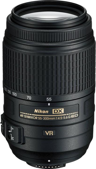 Produktbild Nikon AF-S DX 55-300mm f/4.5-5.6G ED VR (Nikon DX, APS-C / DX)