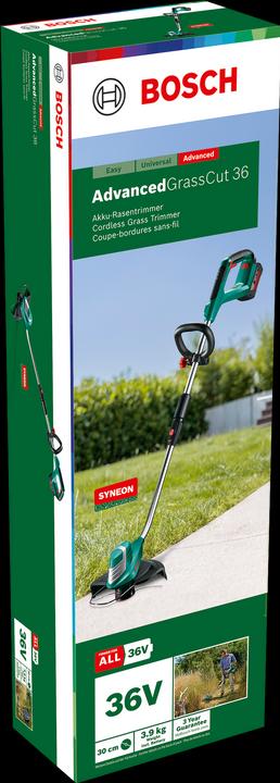 Actual product image Bosch Home & Garden Advanced Grass Cut 36 (Trim line)
