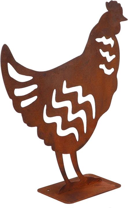 Image du produit Esschert Design Figurine décorative Poulet Marron rouille