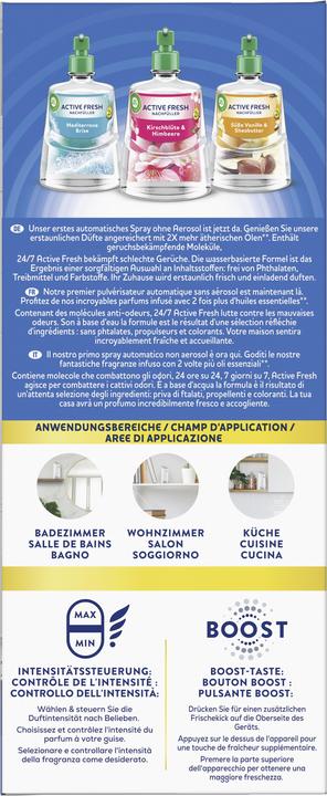 Nährwerte und Zutaten Air Wick Active Fresh Starter-Set