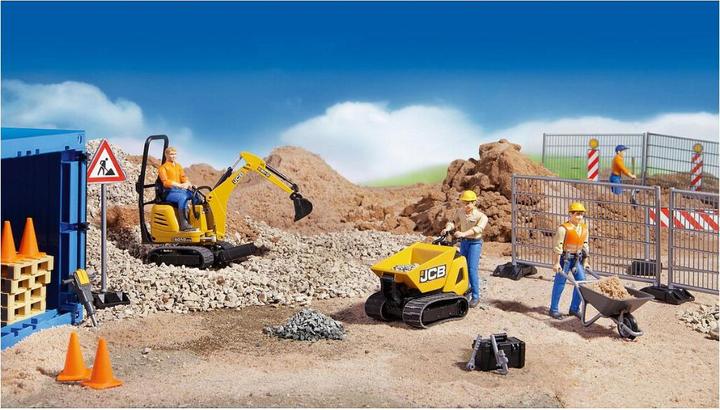 Actual product image Bruder Construction site set