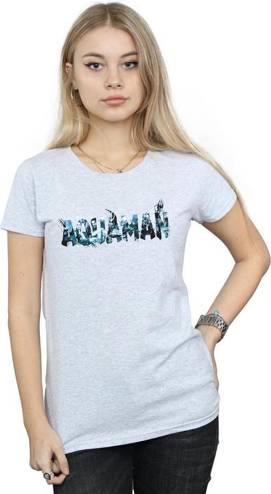 Produktbild Aquaman Text Logo TShirt (XL)