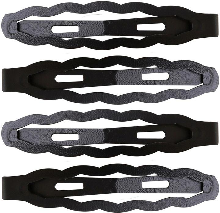 Produktbild Parsa Beauty PARSA Haarclips gewellt, matt, schwarz 4 Stk. (4 Stk.)
