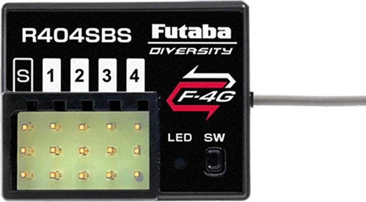 Actual product image Futaba T10PX F-4G 2.4 GHz+ R404SBS Car System