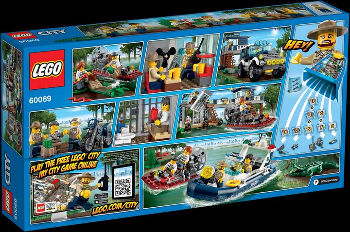 Image du produit LEGO City Le poste de police des marais (60069, LEGO City)