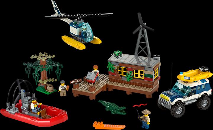 Image du produit LEGO Repaire de bandits dans le marais (60068, LEGO City)