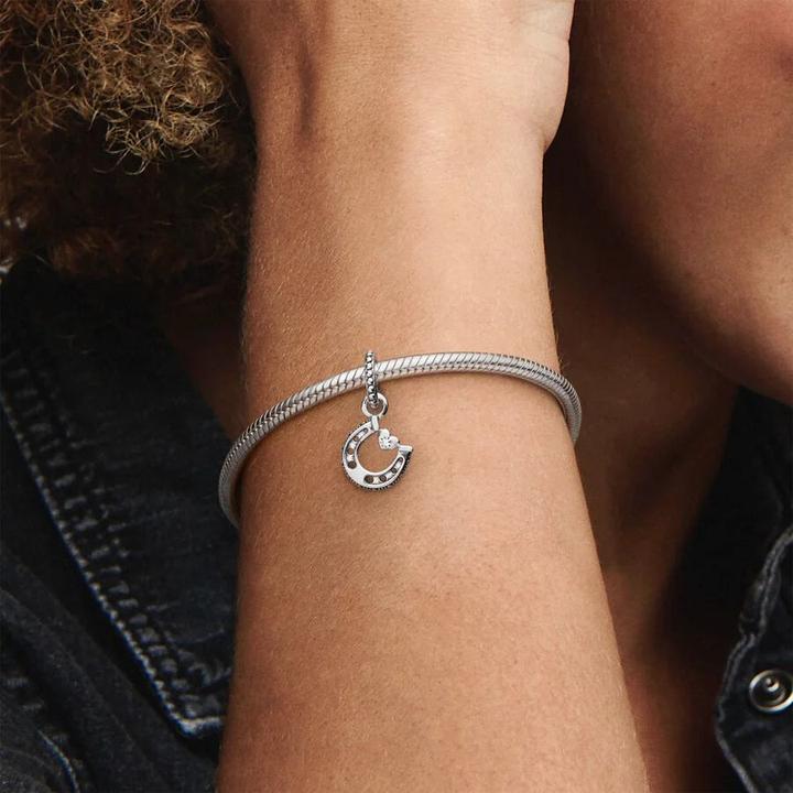 Image du produit Pandora Horseshoe and Heart (Argent 925, Pierres)