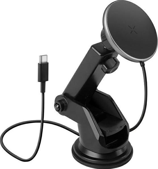 Produktbild Energea uchwyt indukcyjny MagDrive na kokpit/do kratki czarny/black MagSafe (15 W)