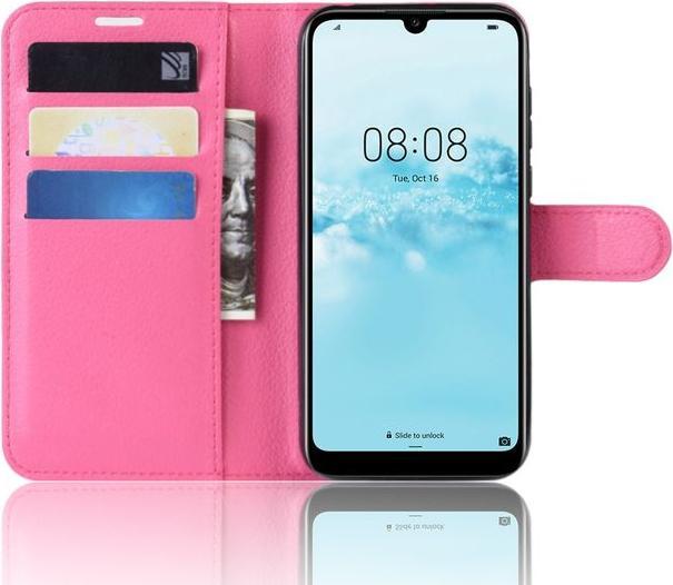 Produktbild MU Classic Litchi Leder Bookcover Series (Huawei Y5 (2019))