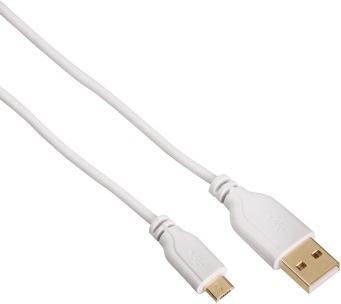 Actual product image Hama PS4 Controller Charging Cable Soft White (PS4)