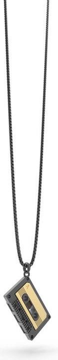 MTM On-Shirt Long Necklace Audio Tape (Edelstahl)