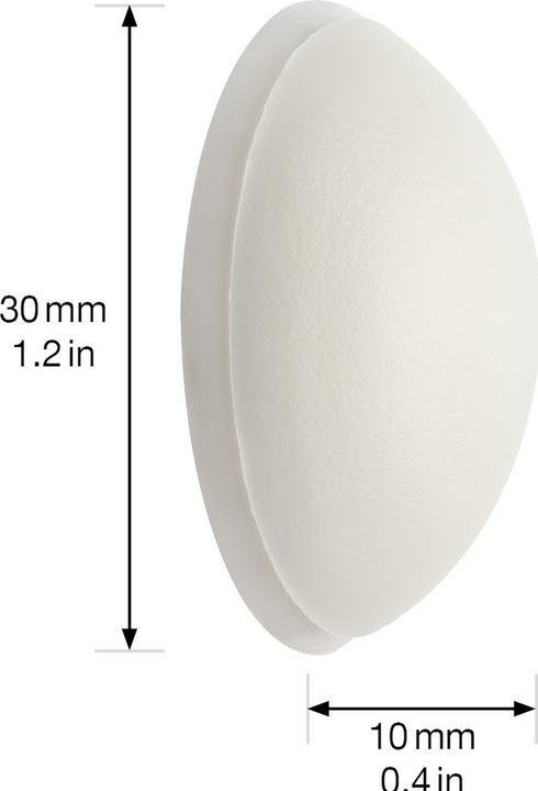 Immagine prodotto Wagner System Ripulsori per porte ø 30 mm, bianco (2 Pezzo/i)