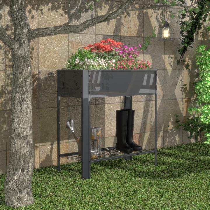 Produktbild VCM Pflanzkasten Hochbeet 80x35 Balora XL
