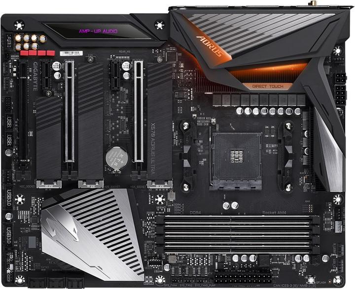 Gigabyte X570 Aorus Ultra (AM4, AMD X570, ATX)
