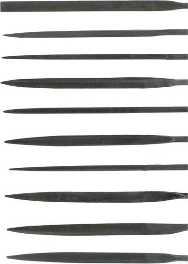 Vallejo Set di lime ad ago Budget (10) (T03001)