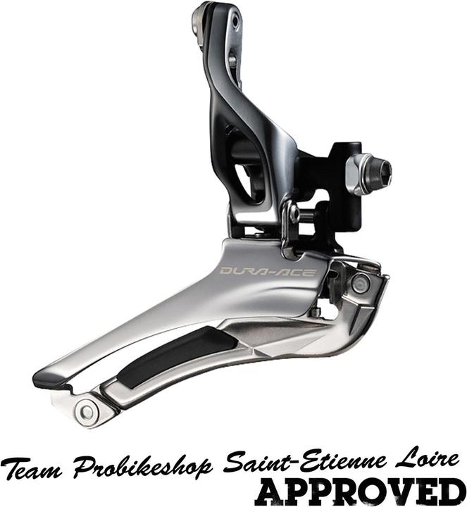 Produktbild Shimano Dura-Ace FD-9000 2x11-Gang Do-Sw 61-66° Anlöt