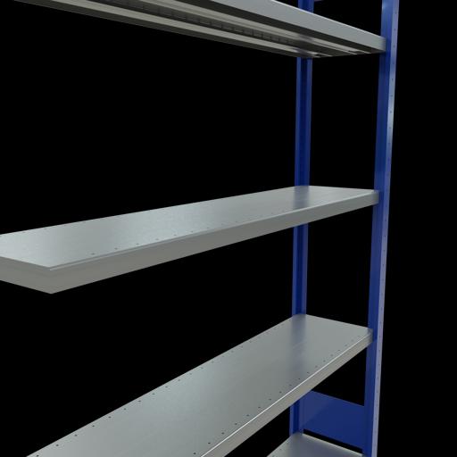 Immagine prodotto Schulte Lagertechnik MULTIplus250 sistema di alloggiamento aggiuntivo senza bulloni con bulloni di lunghezza