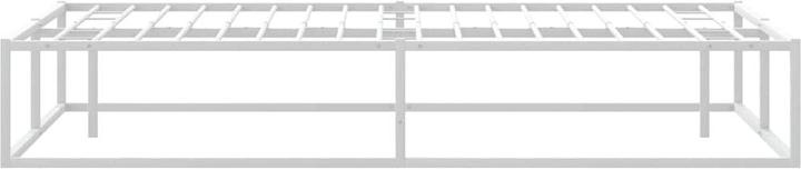 Immagine prodotto VidaXL Bettgestell ohne Matratze Weiss 200x200 cm Metall (200 x 200 cm)