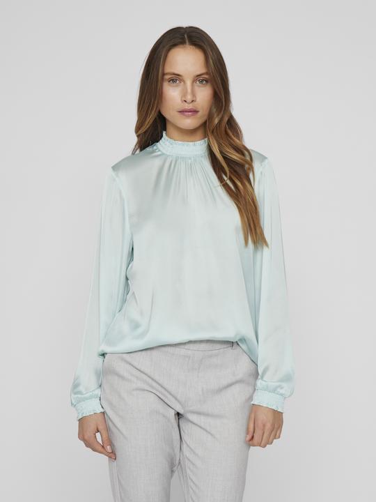 Actual product image Vila High Neck Top with Long Sleeves (40)