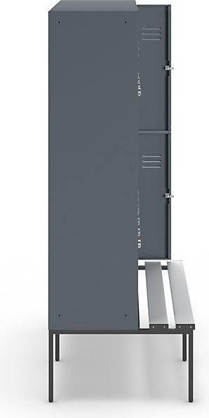 Produktbild Wolf Halbhoher Garderobenschrank mit Sitzbankuntergestell (150 cm, 214 cm)
