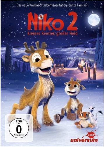 Image du produit Niko Petit renne, grand héros (DVD, 2012, Anglais, Allemand)