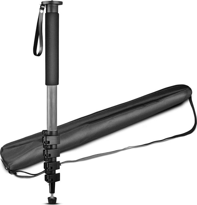 Produktbild mantona Basic UNA 44C Carbon Einbeinstativ 182cm (Carbon)