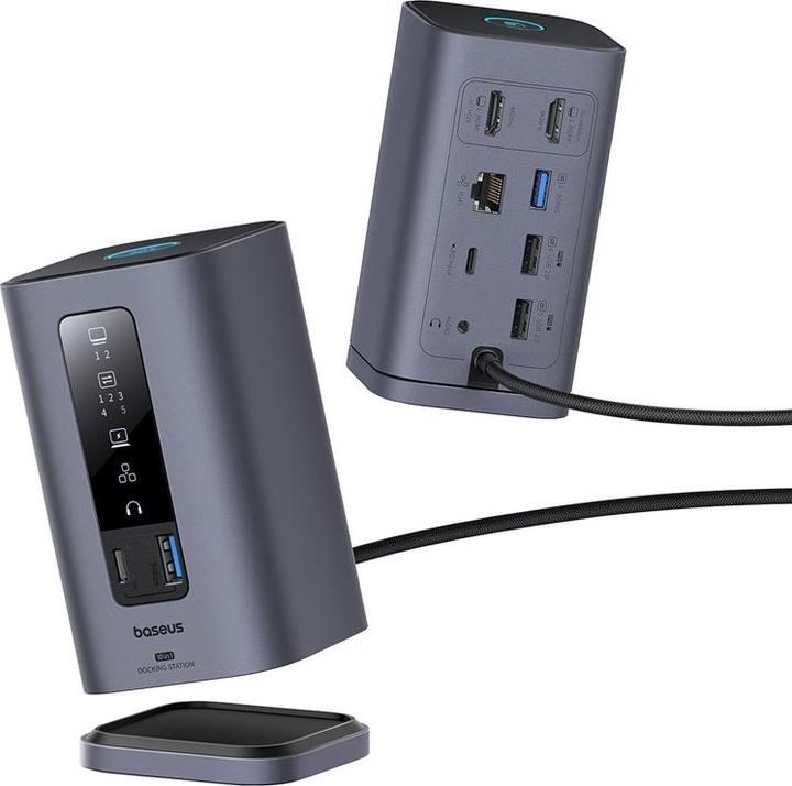 Productafbeelding Baseus Spacemate 10-in-1 docking station (MAC) (USB-C, 10 Havens)