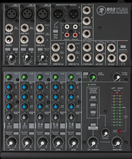 Produktbild Mackie 802VLZ4 DJ-Mixer