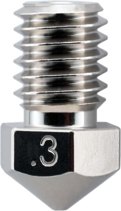 Actual product image German RepRap M6 Nozzle 1.75 0.3mm (Blast pipe)