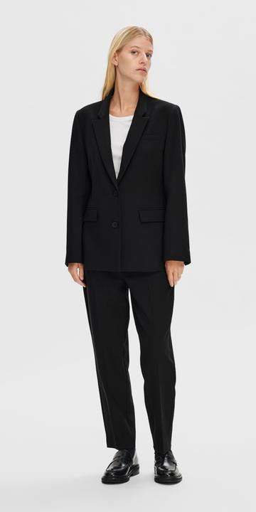Actual product image Selected Femme Slim Fit Cropped Trousers (42)