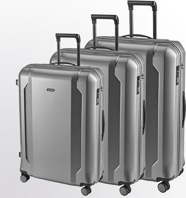D&N Travel Line 8100 - 3-teiliges Koffer-Set (217 l, XL (ab 115l))