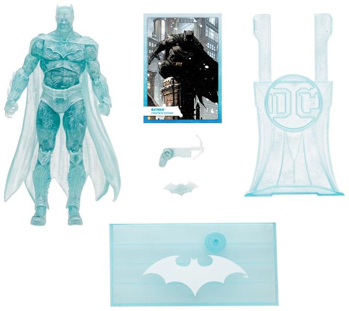 Actual product image McFarlane DC Multiverse action figure Batman (DC Rebirth) Frostbite Edition (Gold Label) 18 cm